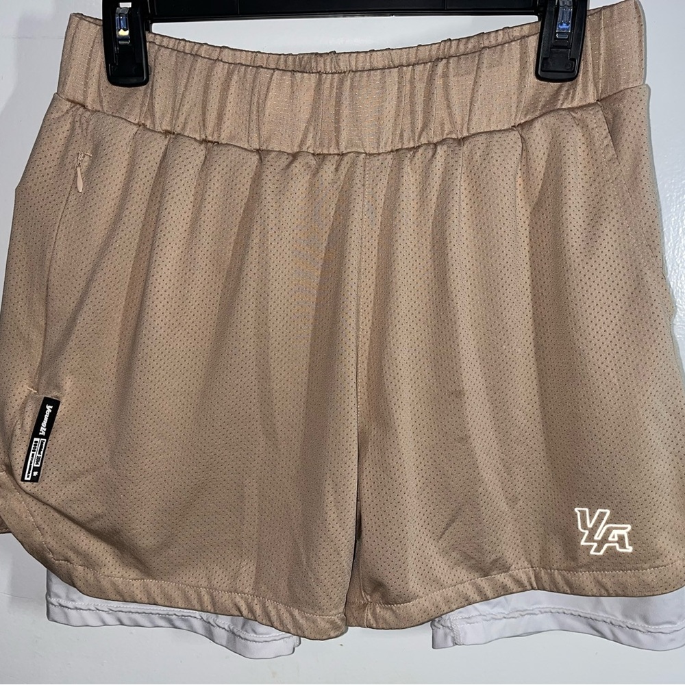 YoungLA Tan Men's Athletic Shorts